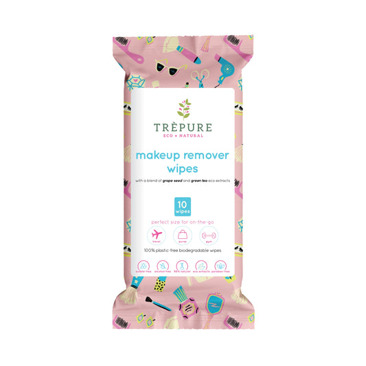 Makeup Remover Wipes - Travel Pack
