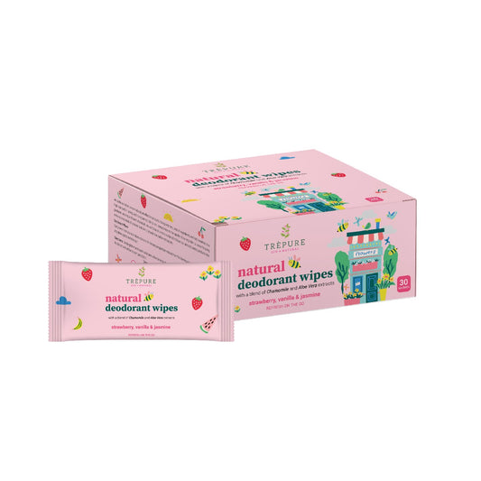 Strawberry Vanilla & Jasmine Natural Deodorant